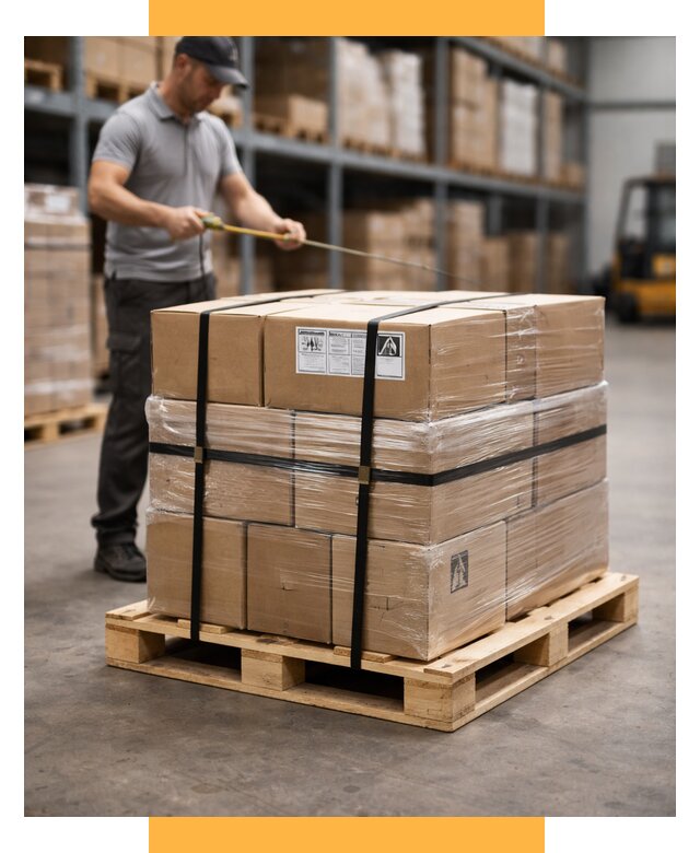 Упаковка и паллетирование грузов от 3598 р. | СетСервис-Врк