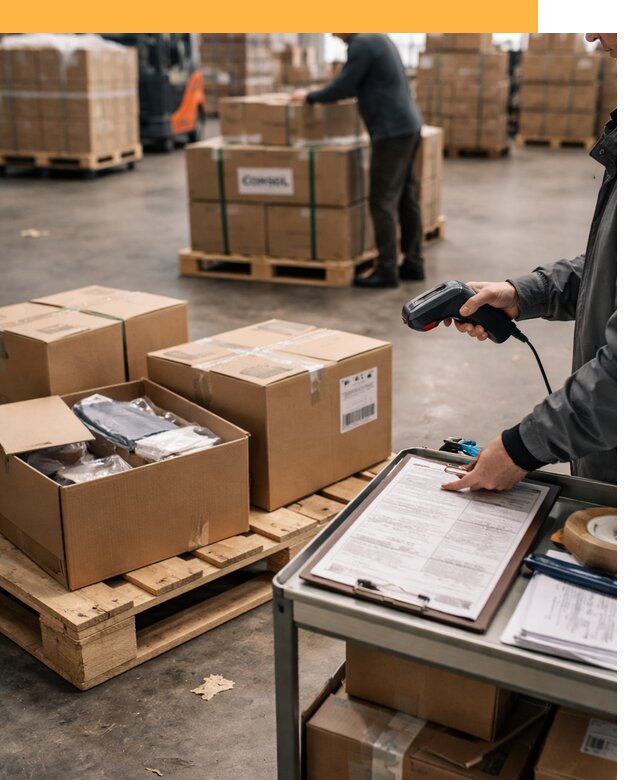 Сборные грузы из Китая: доставка, склад и таможня от 18506