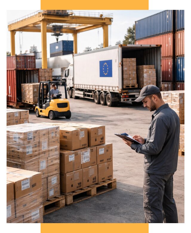 Доставка грузов из Европы от 12337 р., логистика СетСервис-Врк