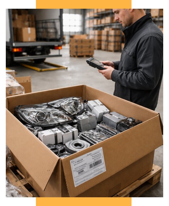 Доставка автозапчастей из Европы под ключ от 12851 р. | СетСервис-Врк