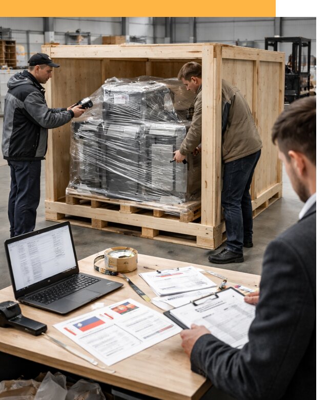 Доставка промышленного оборудования из США от 66827 руб