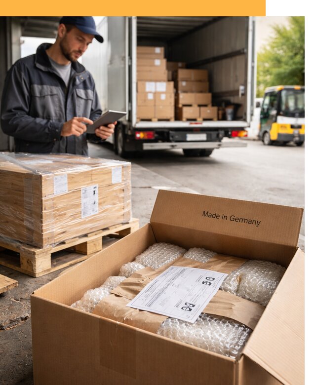 Доставка грузов из Германии от 46265 руб с таможенным оформлением