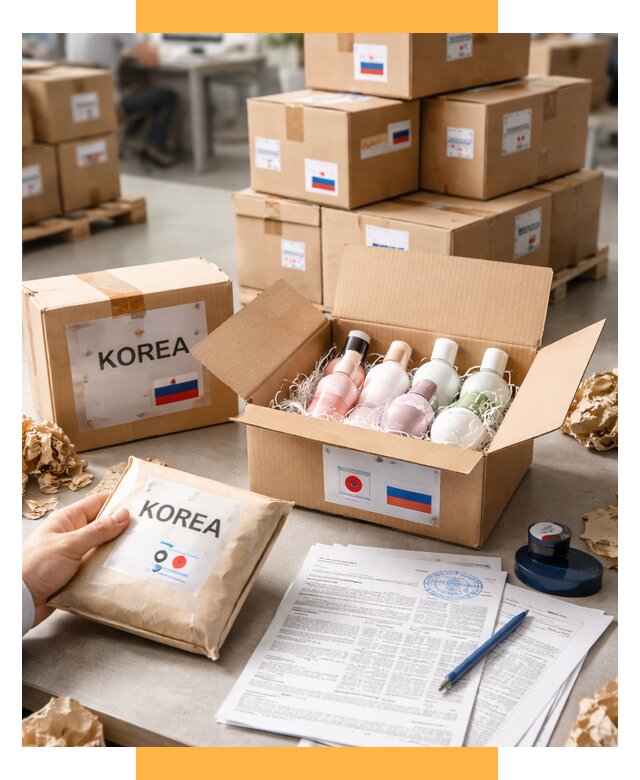 Доставка косметики из Кореи от 8739 р. под ключ | СетСервис-Врк