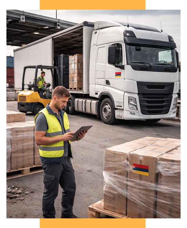 Автоперевозки из Армении от 97670 р. — услуги СетСервис-Врк