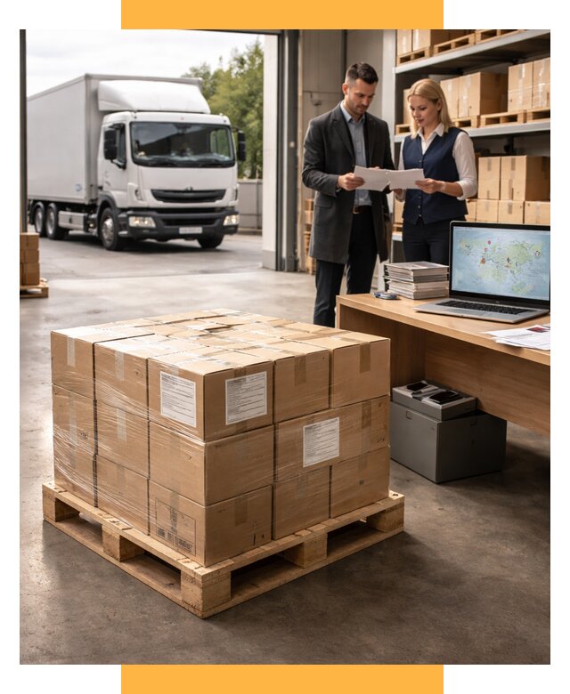 Доставка грузов в Европу от 7711 р. — логистика СетСервис-Врк