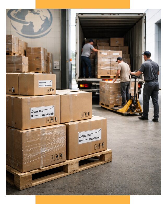 Доставка грузов в Израиль и экспорт от 46265 р. СетСервис-Врк