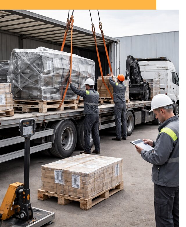 Перевозка крупного оборудования по миру от 30843 руб