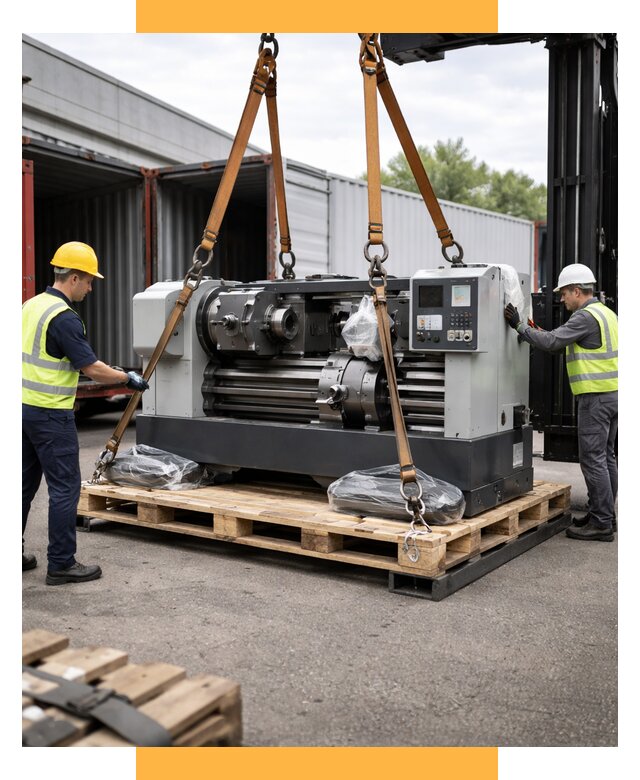 Перевозка станков и таможня от 61686 р. | СетСервис-Врк логистика