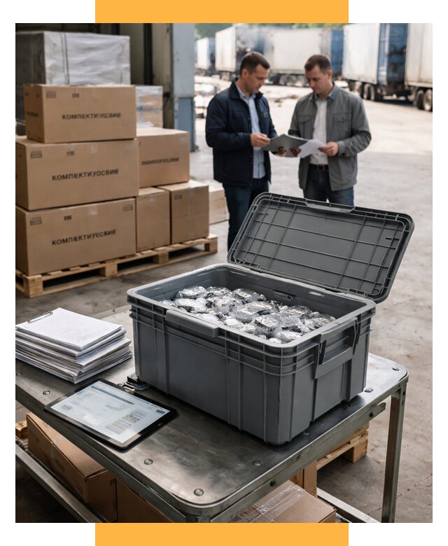 Перевозка комплектующих из Китая от 6683 р. | СетСервис-Врк