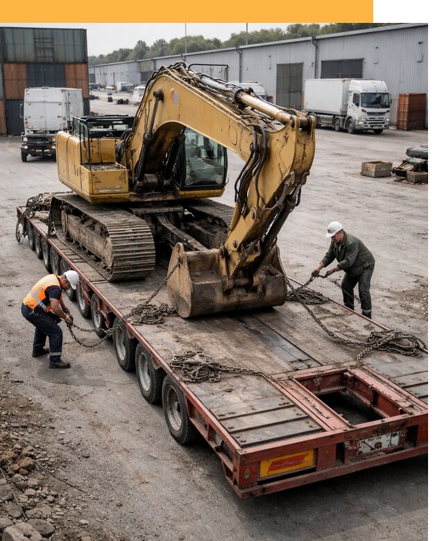 Перевозка спецтехники по России и миру от 46265 руб