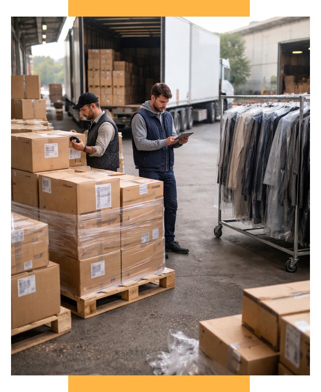 Перевозка и доставка одежды из Китая от 7711 р., СетСервис-Врк