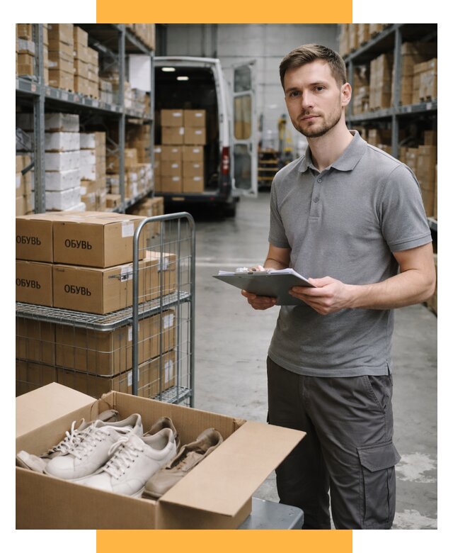 Доставка обуви из Китая и Турции от 4626 р. СетСервис-Врк