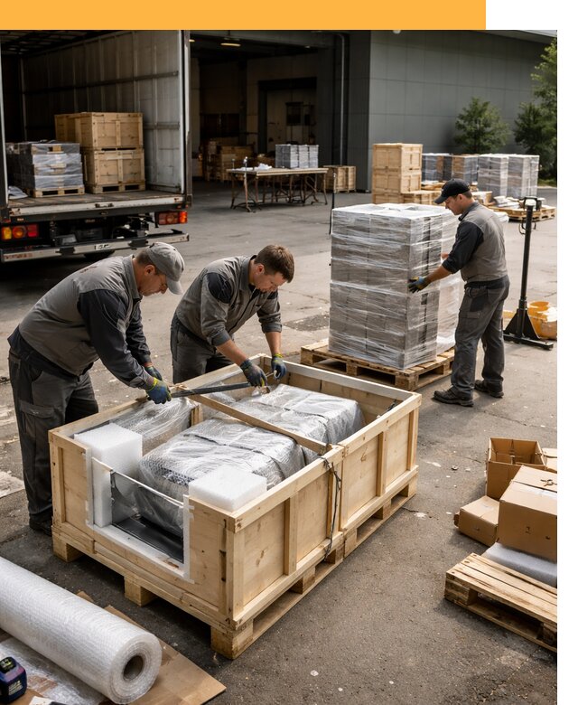 Перевозка выставочных грузов по миру от 25703 руб за м2 с таможней