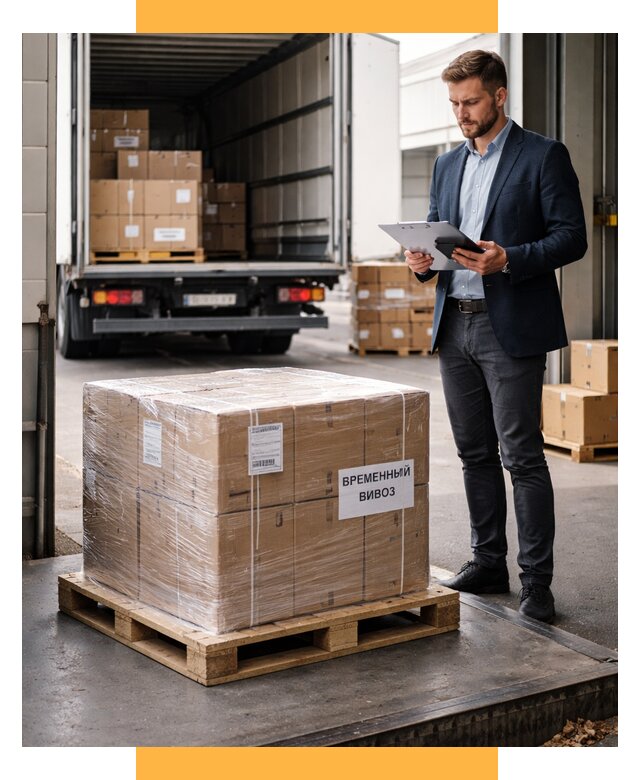 Временный вывоз товаров под ключ от 8225 р. | СетСервис-Врк