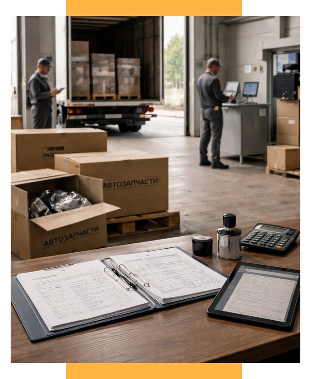 Таможенное оформление автозапчастей под ключ от 8739 р., СетСервис-Врк