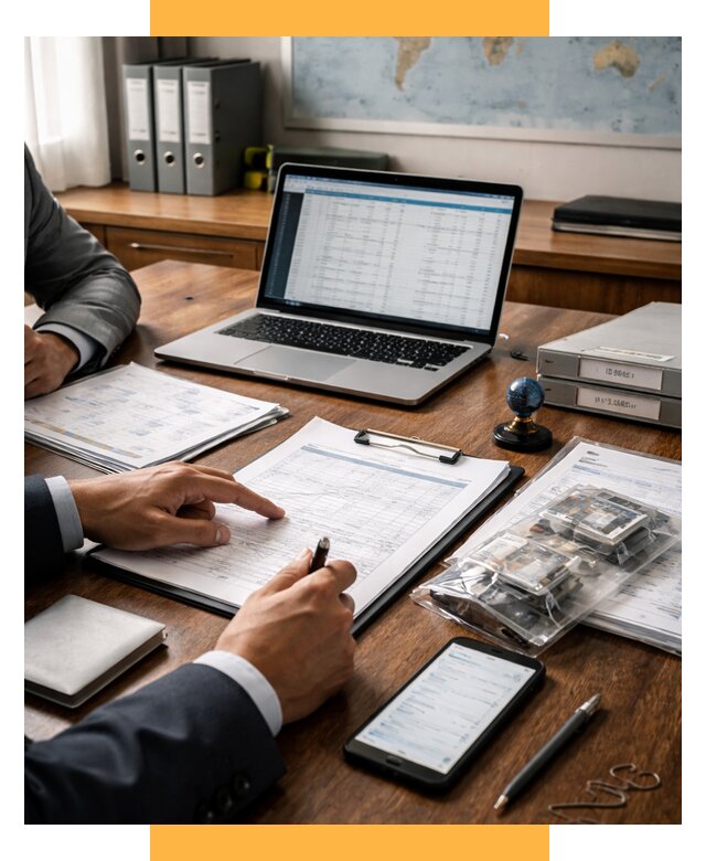 Проверка поставщика за рубежом от 8739 р. | СетСервис-Врк аудит