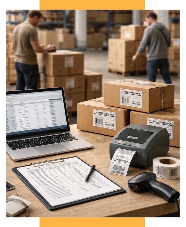 Маркировка импортных товаров от 4626 р. под ключ, СетСервис-Врк